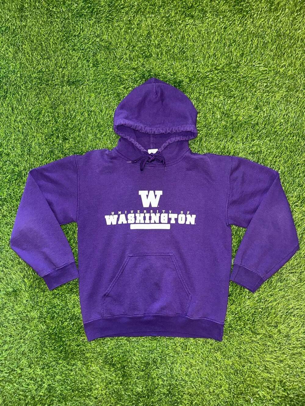 Gildan Heavy Blend University of Washington Purple Hoodie Size S